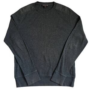 Michael Kors Sweatshirt Sweater Gray Should‎ Patch Size L